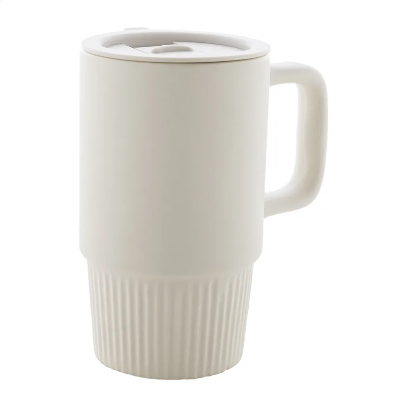 Κούπα Ταξιδιού με Λογότυπο Κεραμική Ματ 420 ml. Εταιρικά Διαφημιστικά Δώρα | PERFECT advertising