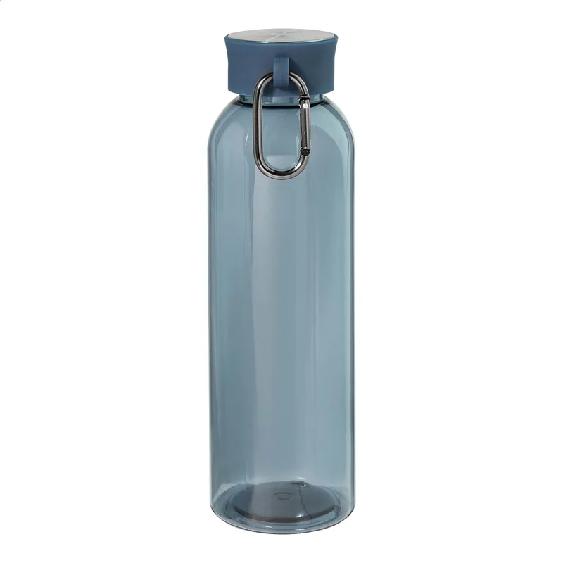 Μπουκάλι RPET με Καραμπίνερ 600ml σε χρώμα Μπλε. Εταιρικά Διαφημιστικά Δώρα | PERFECT advertising