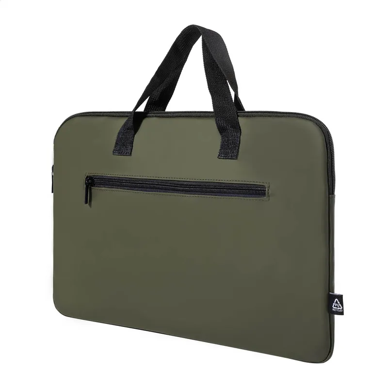 Τσάντα Laptop από Ανακυκλωμένο PU Δέρμα σε χρώμα Πράσινο. Εταιρικά Διαφημιστικά Δώρα | PERFECT advertising