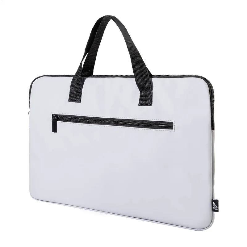 Τσάντα Laptop από Ανακυκλωμένο PU Δέρμα σε χρώμα Γκρι Τέφρας. Εταιρικά Διαφημιστικά Δώρα | PERFECT advertising