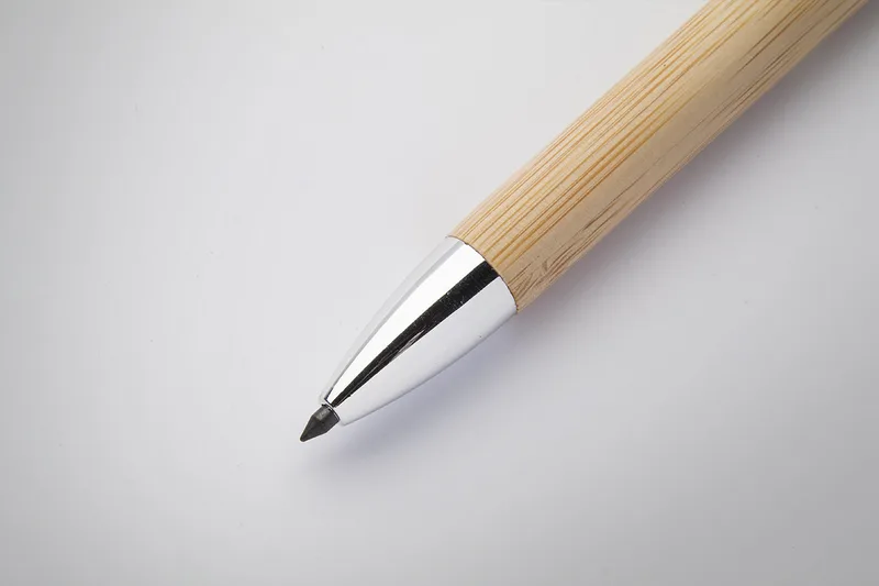 Ανεξάντλητο Μολύβι Bamboo με Χάραξη Λέιζερ. Γραφή χωρίς Μελάνι — Διαφημιστικά Δώρα Επιχειρήσεων | PERFECT advertising