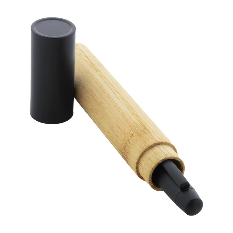 Σετ Στυλό Bamboo και Θήκη Bamboo σε Κλειστή Θέση. Εκτύπωση Λογοτύπου σε Εταιρικά Δώρα | PERFECT advertising