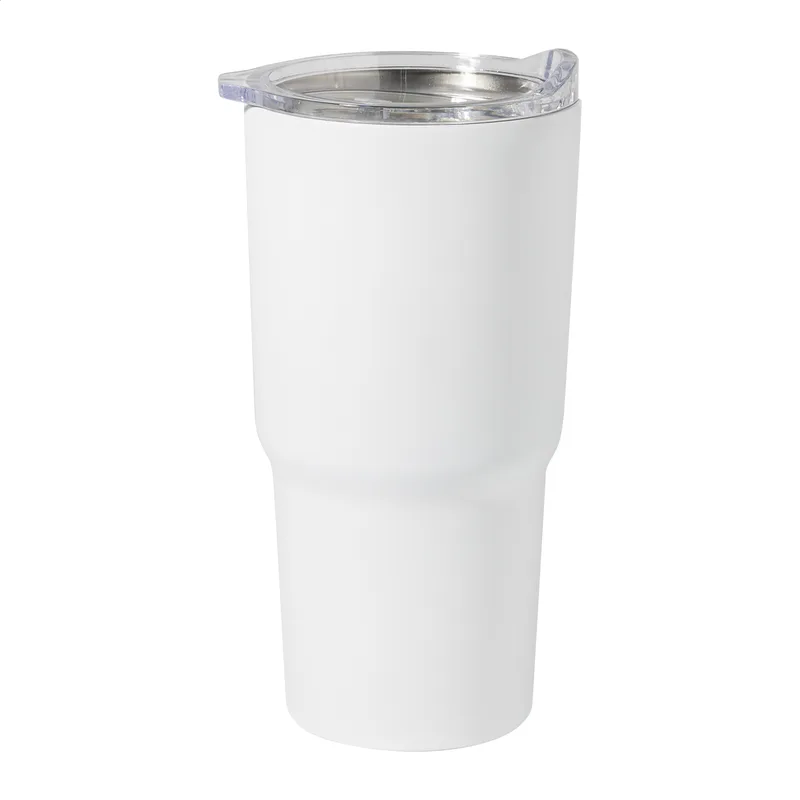Θερμική Κούπα 600 ml με Τύπωμα Λογοτύπου. Διπλό Τοίχωμα με Μόνωση Κενού — Προωθητικά Είδη | PERFECT advertising