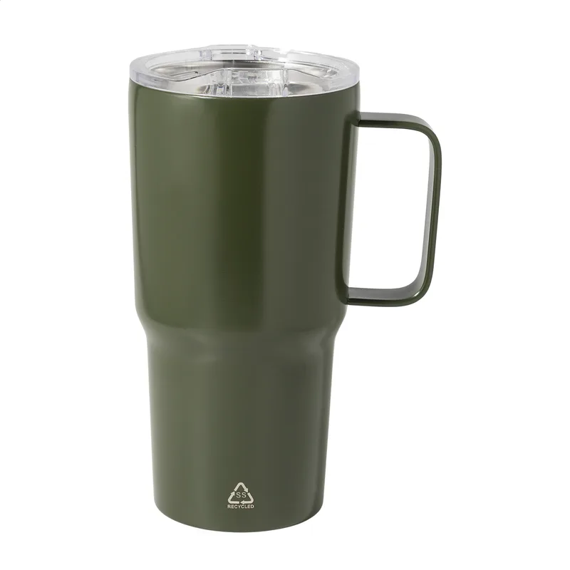 Θερμική Κούπα Ανοξείδωτου Χάλυβα 600 ml σε χρώμα Πράσινο. Εταιρικά Διαφημιστικά Δώρα | PERFECT advertising