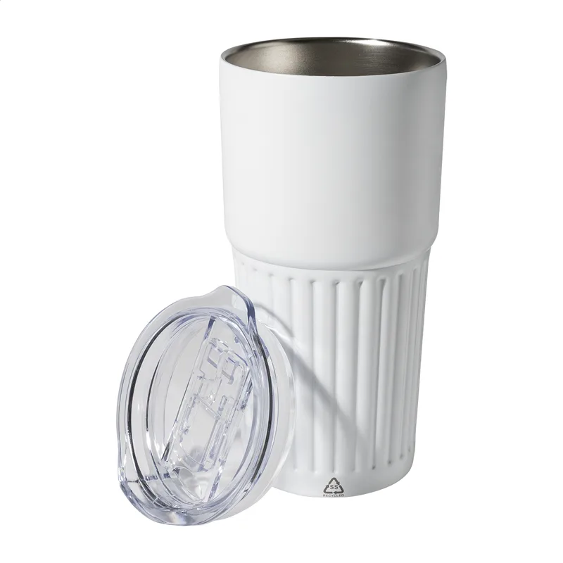 Ποτήρι Θερμός 600 ml με Καπάκι ABS. Προϊόντα Προβολής για Επιχειρήσεις | PERFECT advertising