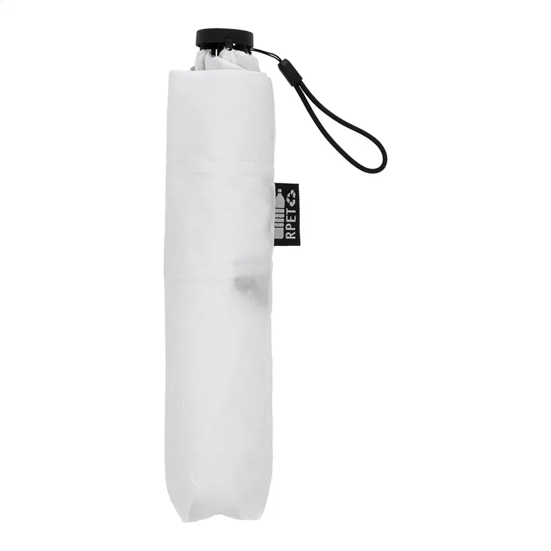 Λεπτομέρεια Νευρώσεων Fiberglass και Αντιανεμικής Κατασκευής. Εκτύπωση Λογοτύπου σε Ομπρέλα RPET | PERFECT advertising
