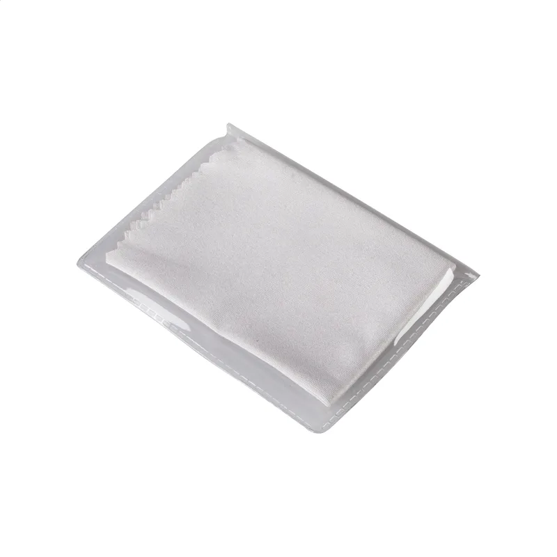 Πανί Μικροϊνών 230 g/m² με Τύπωμα Λογοτύπου. Λεπτομέρεια Θήκης PVC — Προϊόντα Προβολής | PERFECT advertising