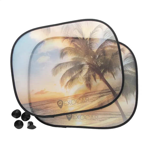 Σκίαστρο Αυτοκινήτου με Εκτύπωση Sublimation για Πλαϊνά Παράθυρα. Εταιρικά Διαφημιστικά Δώρα | PERFECT advertising