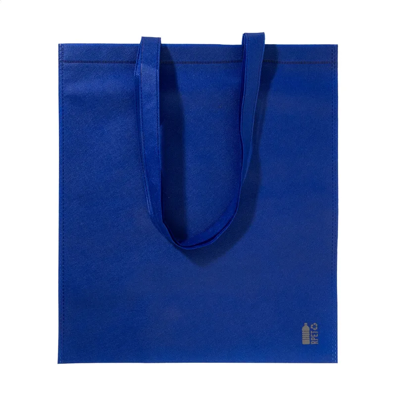 Τσάντα Αγορών RPET Non-Woven Rezzin σε χρώμα Σκούρο Μπλε. Εταιρικά Διαφημιστικά Δώρα | PERFECT advertising