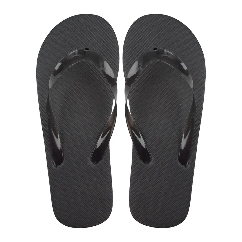 Σαγιονάρες Παραλίας Unisex με Διαφανείς Ιμάντες σε χρώμα Μαύρο. Εταιρικά Διαφημιστικά Δώρα | PERFECT advertising