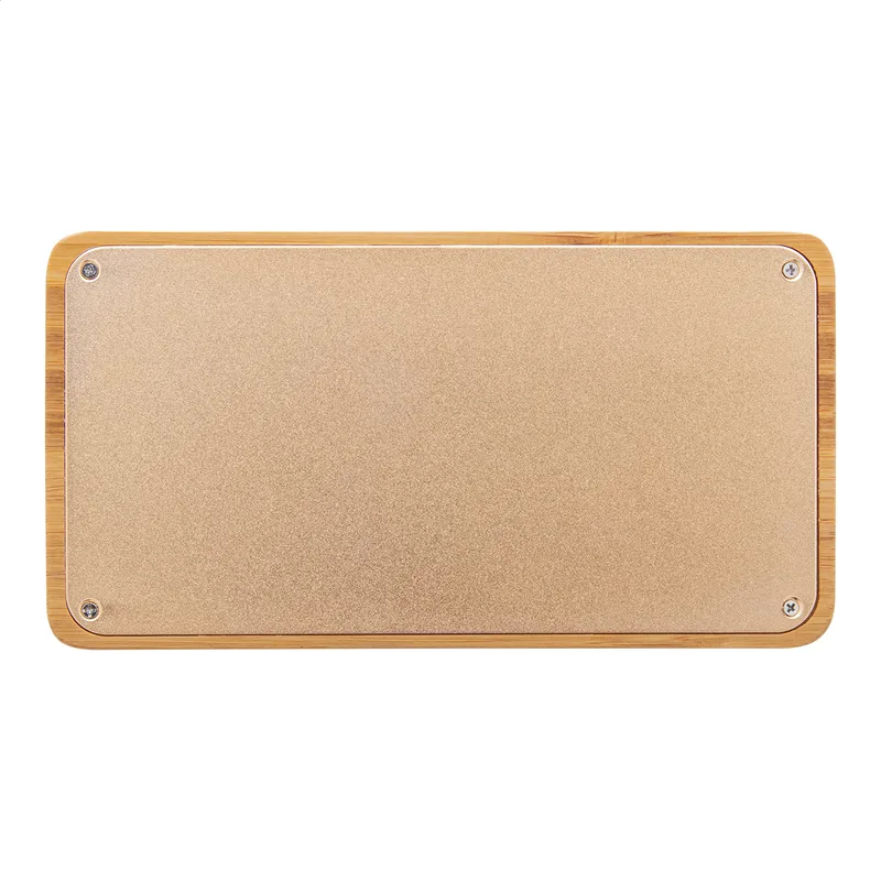 Power Bank Bamboo με Καλώδιο Micro USB. Διαφημιστικά Δώρα για Επιχειρήσεις | PERFECT advertising