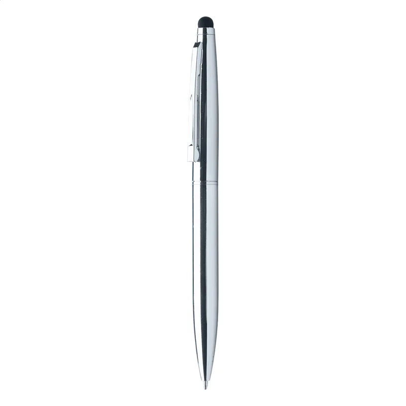 Στυλό με Γραφίδα Αφής για Οθόνες Rosey σε χρώμα Ασημί. Εταιρικά Διαφημιστικά Δώρα | PERFECT advertising