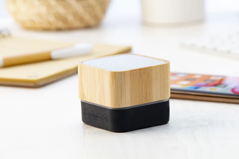 Ηχείο Bluetooth από Μπαμπού με Εκτύπωση Λογοτύπου. Εταιρικά Διαφημιστικά Δώρα | PERFECT advertising