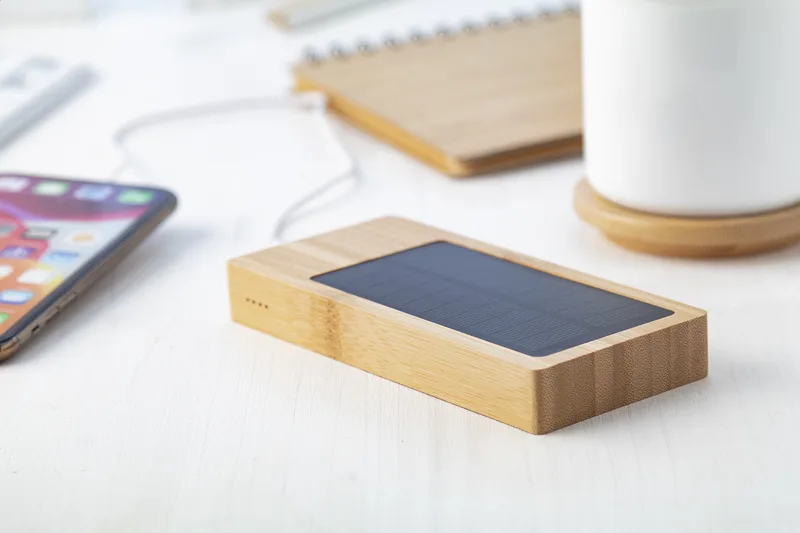 Power Bank Bamboo με Καλώδιο Φόρτισης USB. Διαφημιστικές Εκτυπώσεις για Επαγγελματική Χρήση | PERFECT advertising
