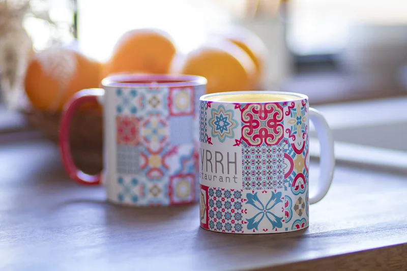 Κούπα Sublimation 300 ml σε Κεραμική Επιφάνεια. Προϊόντα Προβολής με Τύπωμα | PERFECT advertising