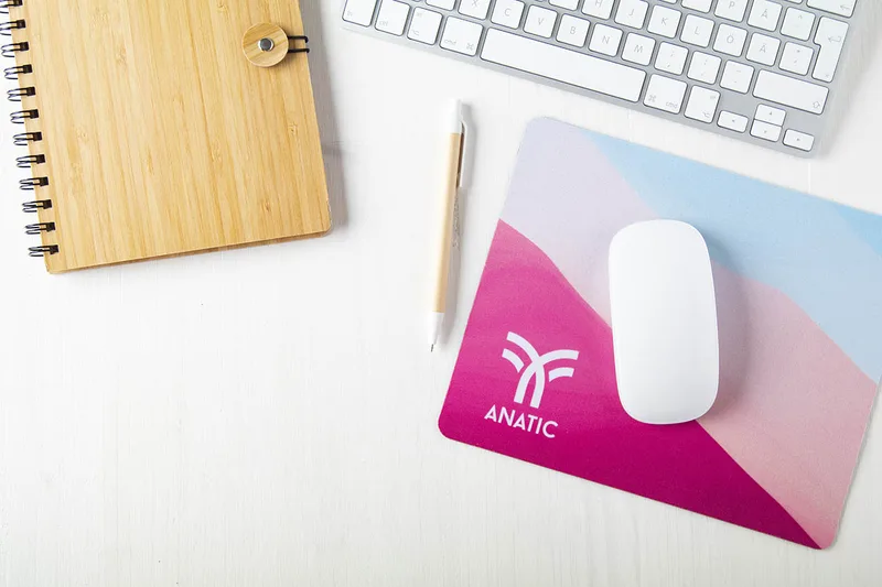 Mousepad Sublimation. Λεπτομέρεια Βάσης Καουτσούκ — Προϊόντα Προβολής Εταιρειών | PERFECT