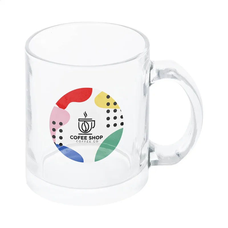 Διαφημιστική Κούπα Sublimation Γυάλινη 300 ml. Εκτύπωση Λογοτύπου σε Εταιρικά Δώρα | PERFECT advertising