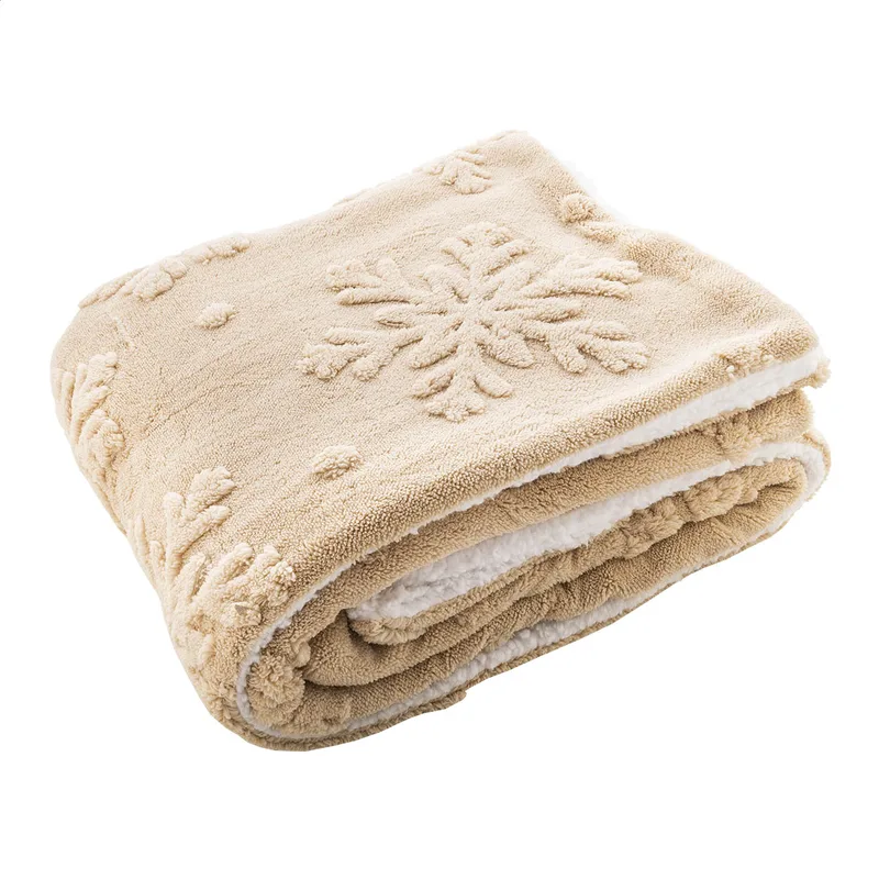 Χριστουγεννιάτικη Κουβέρτα RPET Fleece με Sherpa Επένδυση. Εκτύπωση Λογοτύπου σε Χριστουγεννιάτικα Δώρα | PERFECT advertising