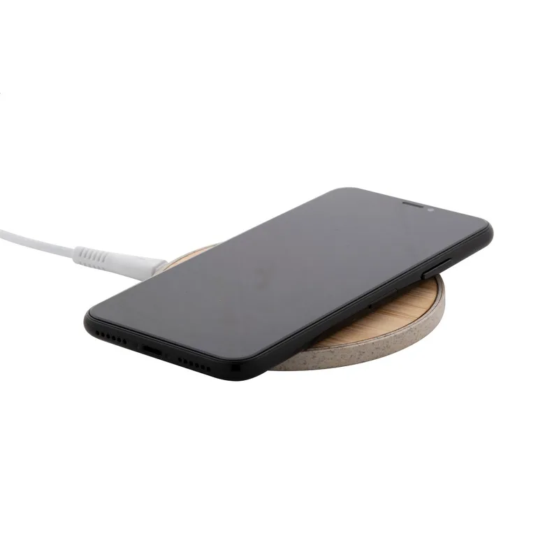 Ασύρματος Φορτιστής Τυπωμένος με Καλώδιο USB. Πλήρης Συσκευασία — Εταιρικά Δώρα Τεχνολογίας | PERFECT advertising