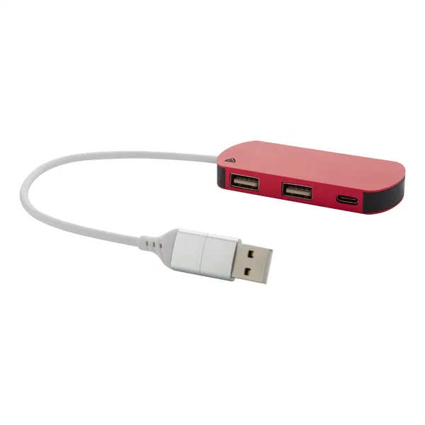 Λογότυπο σε Διανομέα USB Ανακυκλωμένο Αλουμίνιο ABS. Εταιρικά Διαφημιστικά Δώρα Γραφείου | PERFECT