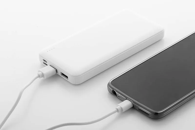 Διαφημιστικό Power Bank RABS Πλαϊνή Όψη. Εκτύπωση Λογοτύπου σε Οικολογικά Εταιρικά Δώρα | PERFECT advertising