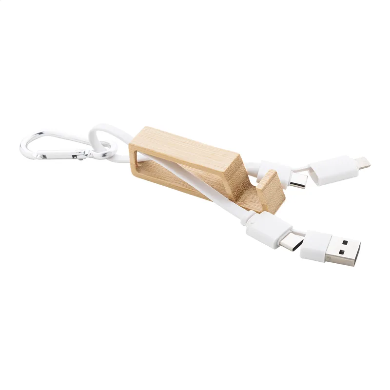 Καλώδιο Φορτιστή USB με Τρεις Υποδοχές micro USB, USB-C και Lightning. Εκτύπωση Λογοτύπου σε Καλώδιο | PERFECT advertising