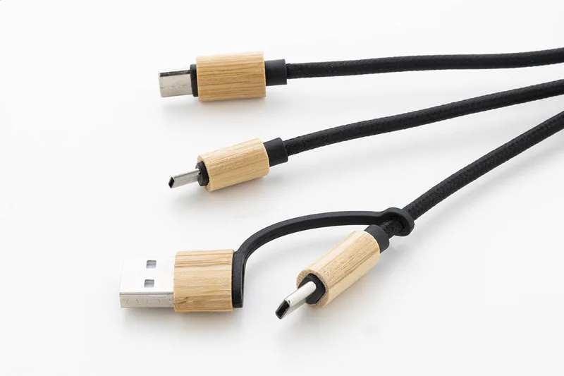 Υποδοχές Micro USB, USB-C και Lightning σε Καλώδιο με Λογότυπο. Προϊόντα Προβολής για Επιχειρήσεις | PERFECT advertising