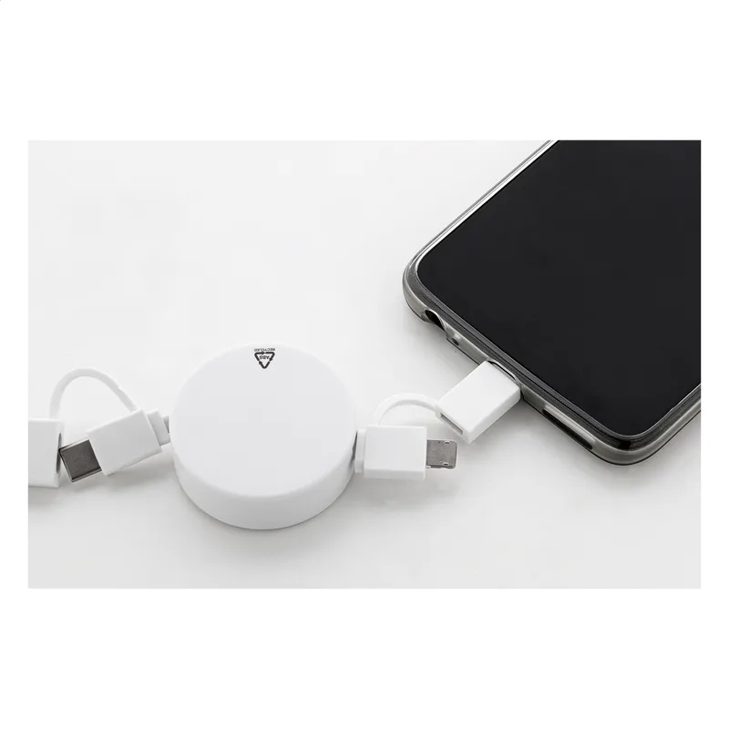 Καλώδιο Φορτιστή USB από Ανακυκλωμένο ABS. Οικολογικά Προϊόντα Προβολής για Επιχειρήσεις | PERFECT advertising