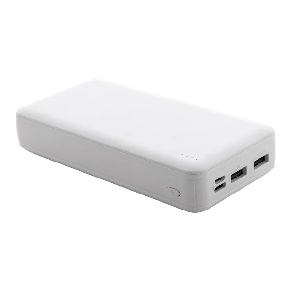 Power Bank RABS με λογότυπο 20000 mAh από Ανακυκλωμένο ABS. Εταιρικά Διαφημιστικά Δώρα | PERFECT advertising