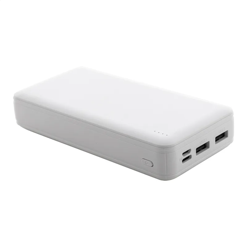 Power Bank RABS με λογότυπο 20000 mAh από Ανακυκλωμένο ABS. Εταιρικά Διαφημιστικά Δώρα | PERFECT advertising