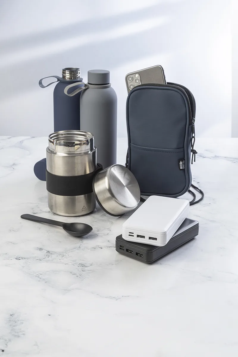 Power Bank RABS με Καλώδιο USB και Εκτύπωση Λογοτύπου. Εταιρικά Δώρα Προβολής | PERFECT advertising
