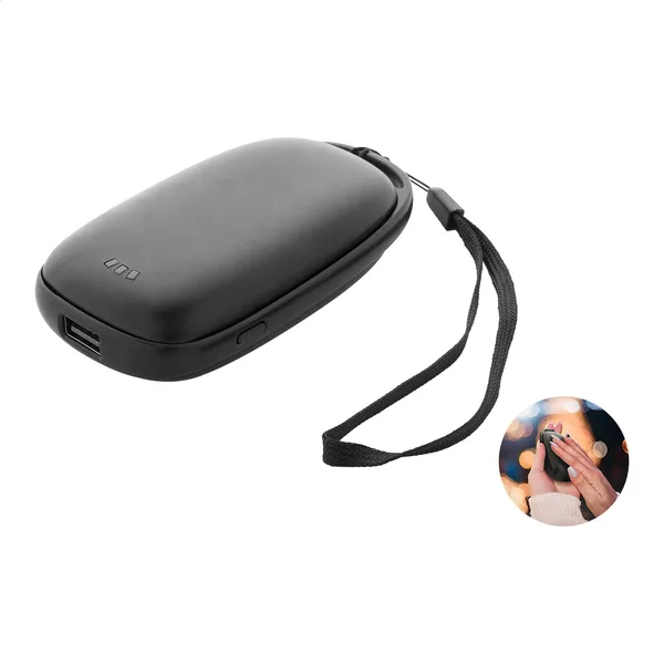Εκτύπωση σε Power Bank Θερμαντήρα Χεριών από Ανακυκλωμένο Αλουμίνιο. Εταιρικά Διαφημιστικά Δώρα | PERFECT advertising