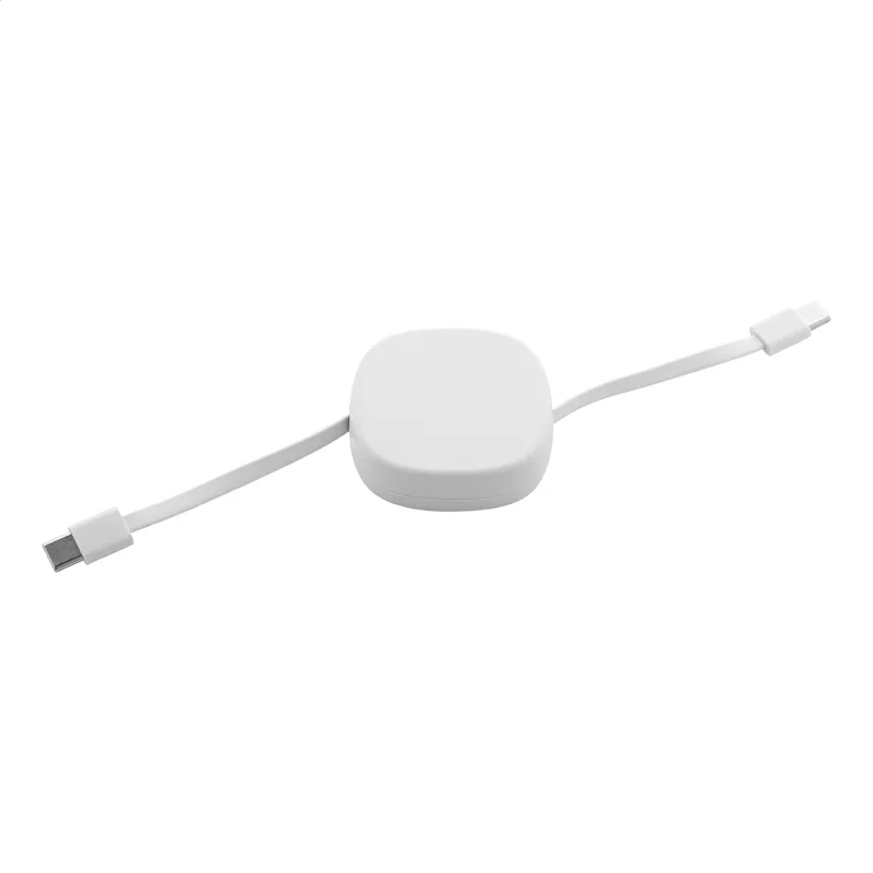 Καλώδιο Φορτιστή USB-C RABS σε Επεκτεινόμενη Θέση. Προωθητικά Δώρα Τεχνολογίας με Λογότυπο | PERFECT advertising