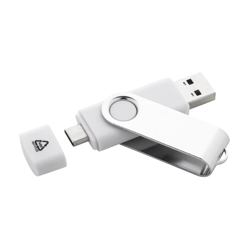 USB Flash Drive RABS από Ανακυκλωμένο ABS και Μέταλλο. Προϊόντα Προβολής με Λογοτύπου | PERFECT advertising