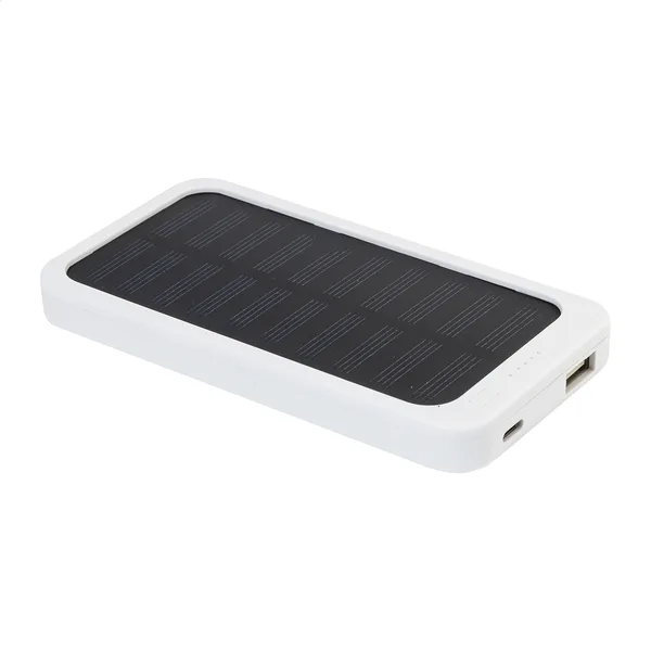 Διαφημιστικό Power Bank RABS με Ηλιακό Φορτιστή από Ανακυκλωμένο ABS. Εταιρικά Διαφημιστικά Δώρα | PERFECT advertising