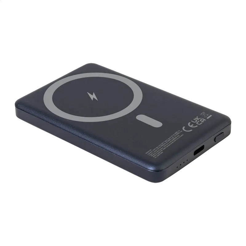 Λεπτομέρεια Θύρας USB-C και Μεταλλικού Δακτυλίου Power Bank RABS. Προϊόντα Προβολής Τεχνολογίας | PERFECT advertising