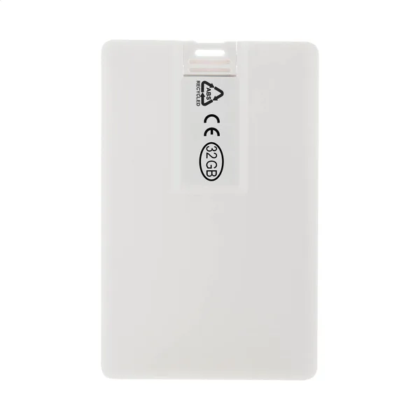 USB Flash Drive RABS με Τύπωμα σε Σχήμα Πιστωτικής Κάρτας. Εταιρικά Διαφημιστικά Δώρα από Ανακυκλωμένο ABS | PERFECT advertising