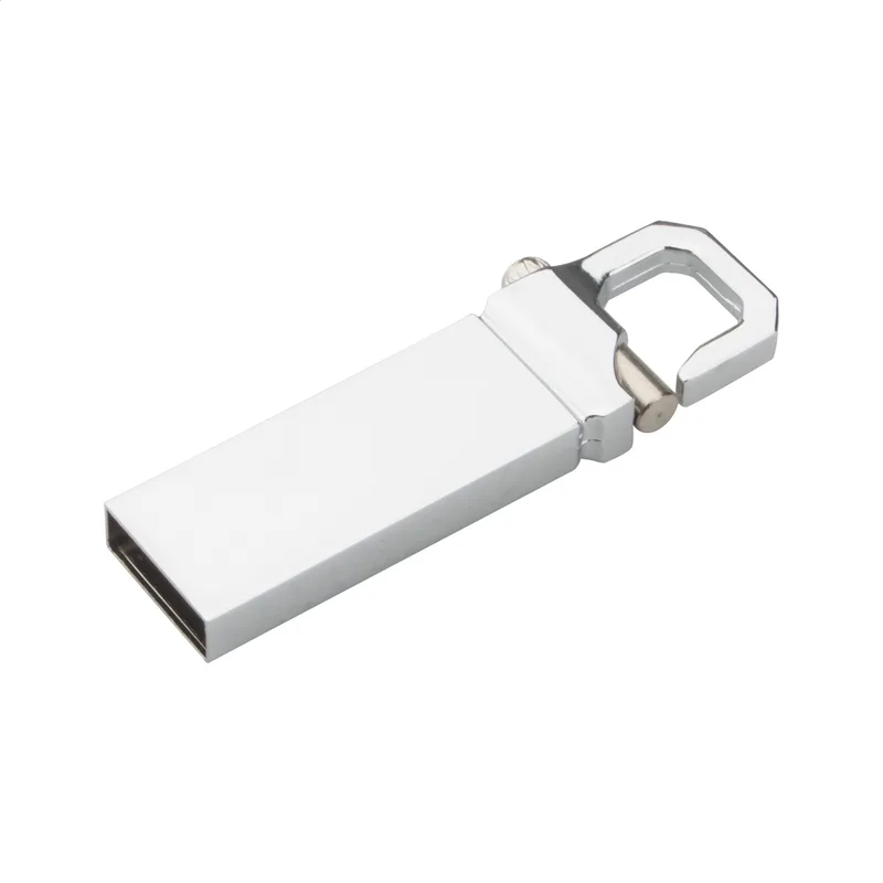 Διαφημιστικό USB Flash Drive Μεταλλικό με Καραμπίνερ. Εκτύπωση Λογοτύπου σε Εταιρικά Δώρα | PERFECT advertising