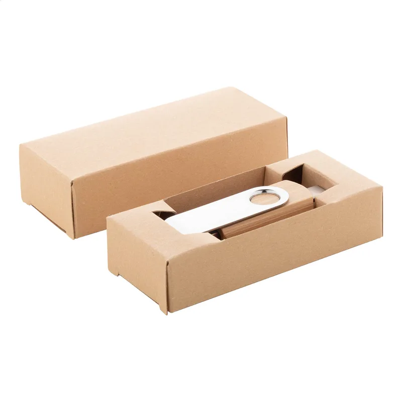 Λεπτομέρεια Διπλής Σύνδεσης USB και USB-C σε Flash Drive Μπαμπού. Προϊόντα Προβολής με Λογότυπο | PERFECT advertising
