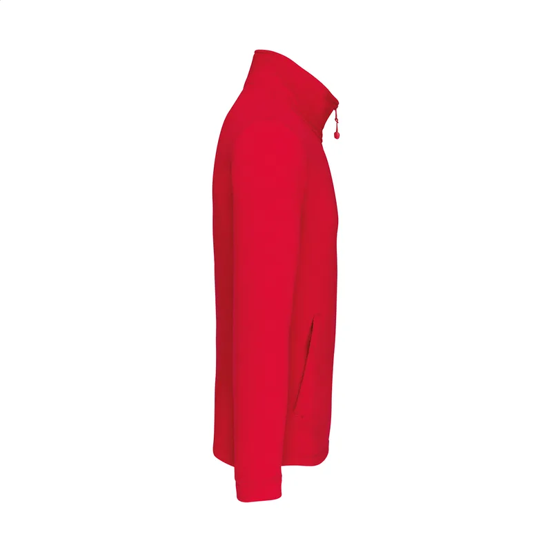 Λεπτομέρεια Τσέπης και Φερμουάρ Ζακέτας Fleece Kariban. Προϊόντα Προβολής για Επιχειρήσεις | PERFECT advertising