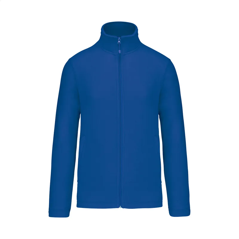 Ζακέτα Fleece Kariban με Φερμουάρ σε χρώμα Μπλε. Εταιρικά Διαφημιστικά Δώρα | PERFECT advertising