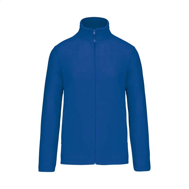 Ζακέτα Fleece Kariban με Φερμουάρ σε χρώμα Μπλε. Εταιρικά Διαφημιστικά Δώρα | PERFECT advertising